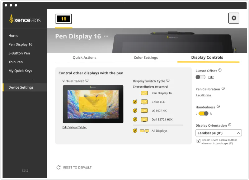 Xencelabs Pen Display 16 Bundle | Xencelabs